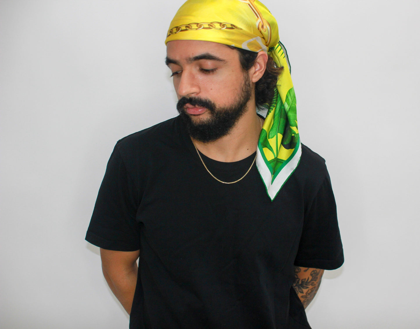 Baroque Banana Leaf Scarf