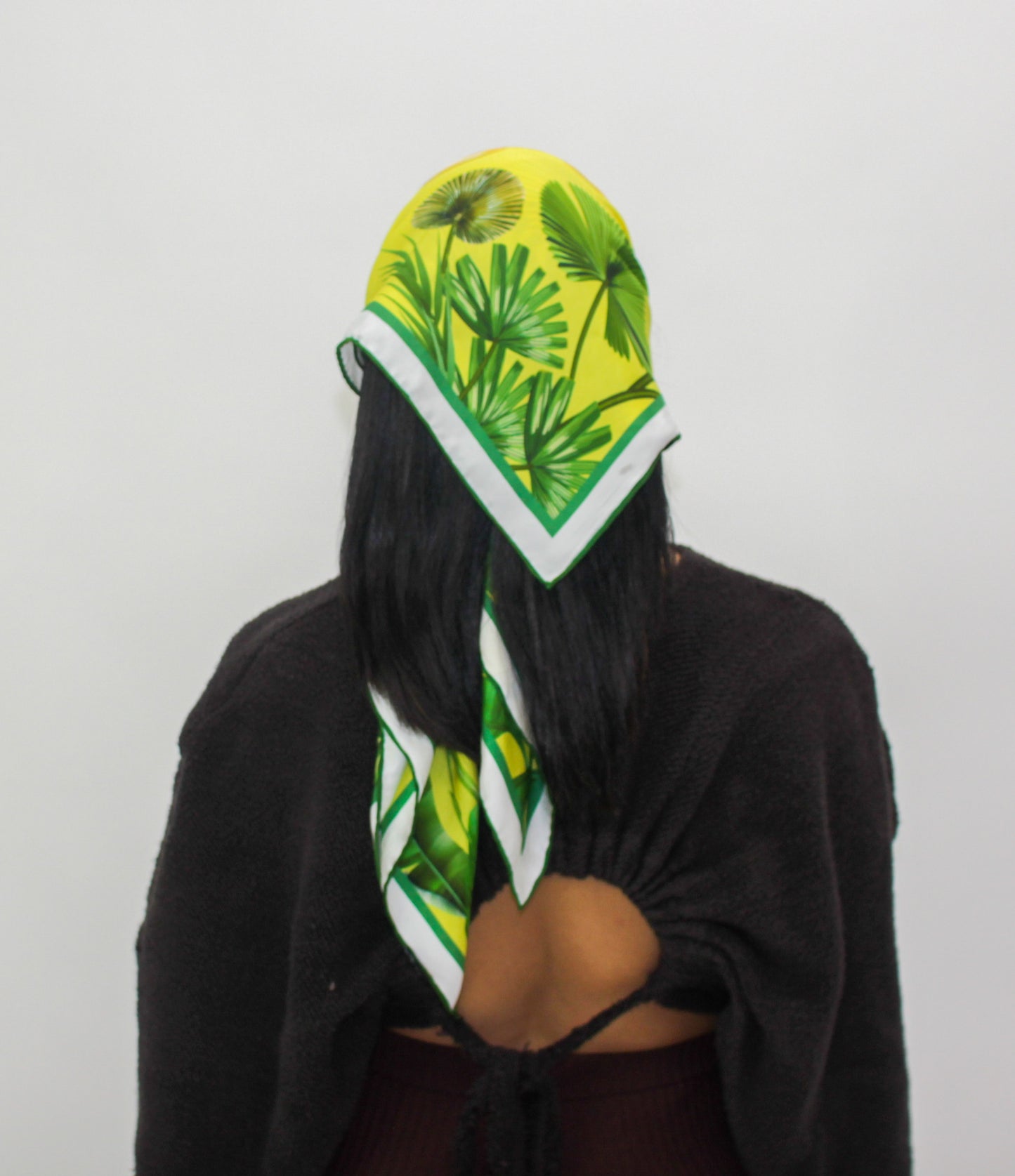 Baroque Banana Leaf Scarf
