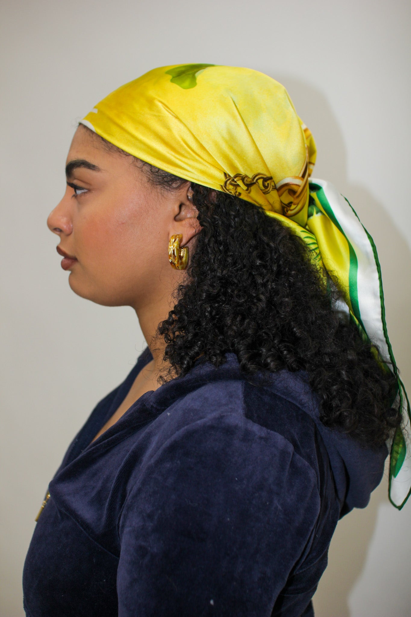 Baroque Banana Leaf Scarf