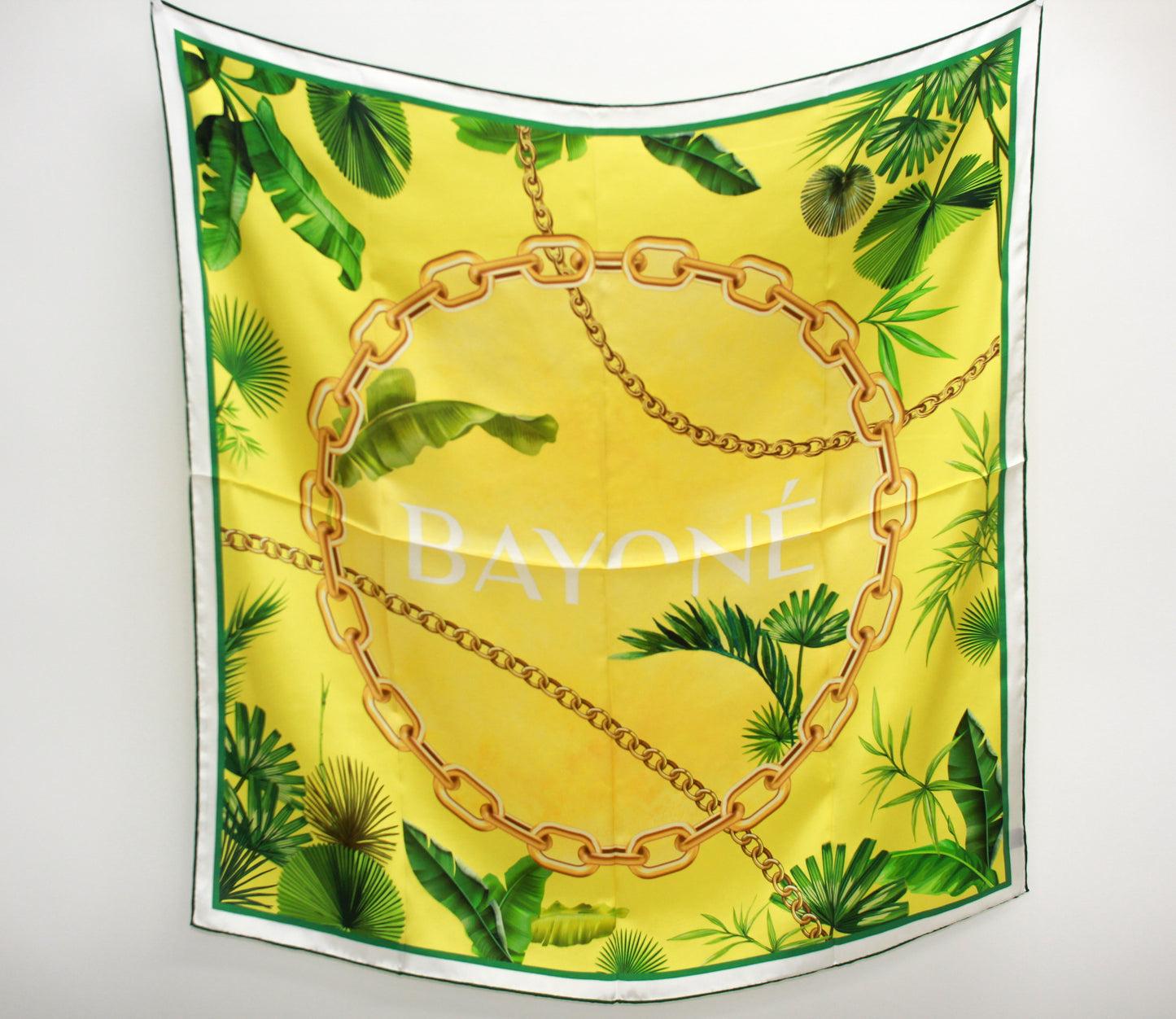 Baroque Banana Leaf Scarf