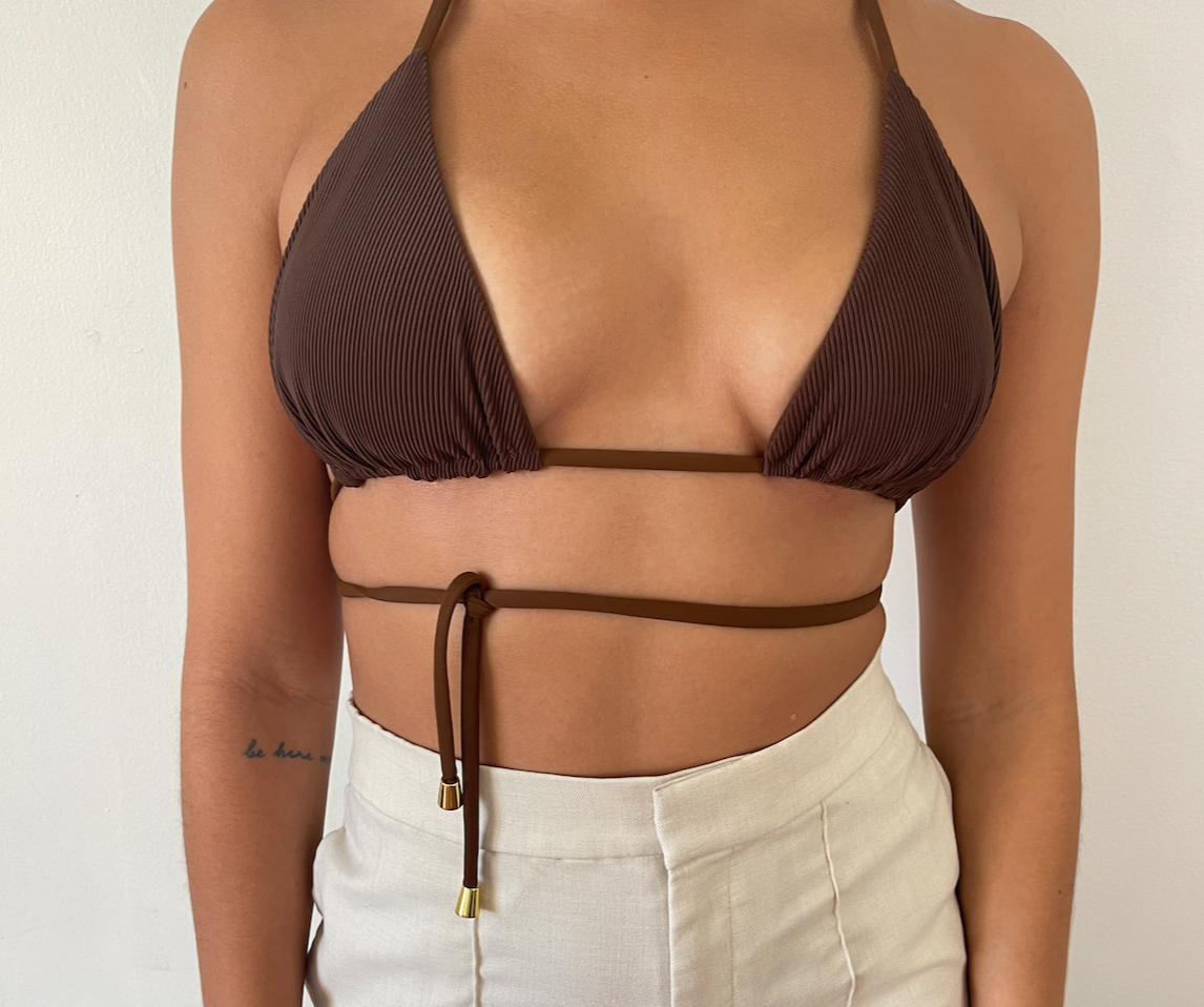 Mia Top in Neutrals